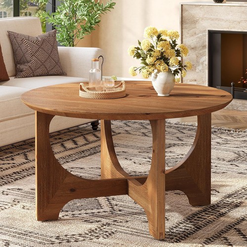 Solid wood round - solid,