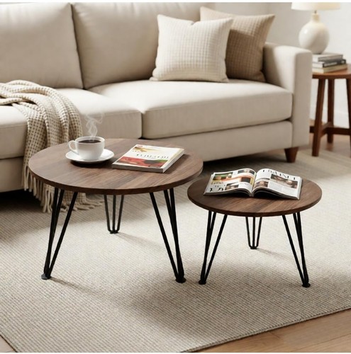 Round coffee table - set, of