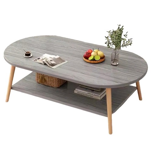 Modern oval coffee table - oval,