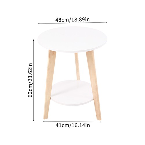 60cm round wood coffee - round,