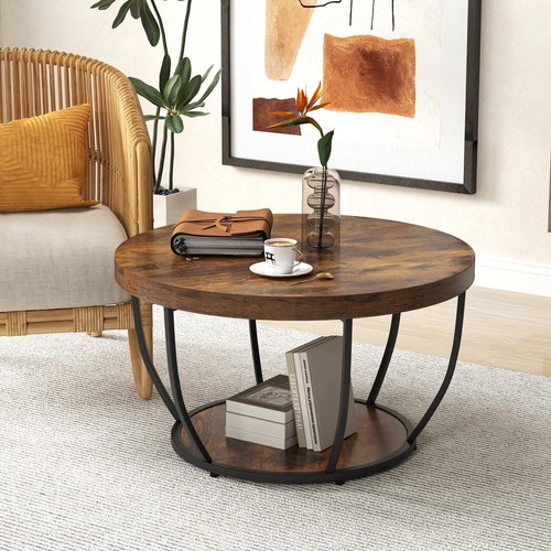 Tier round coffee table - round,