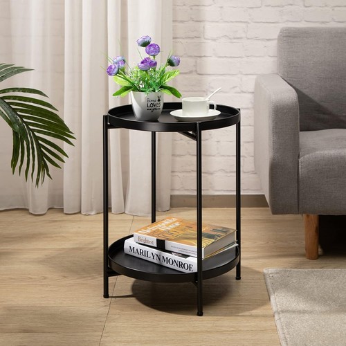 Round side table living room - living,