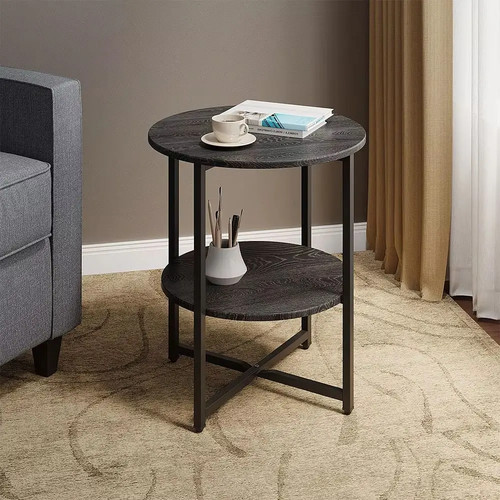 Two tier round - two-tier, table
