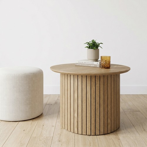 Natural panelled coffee - natural, table