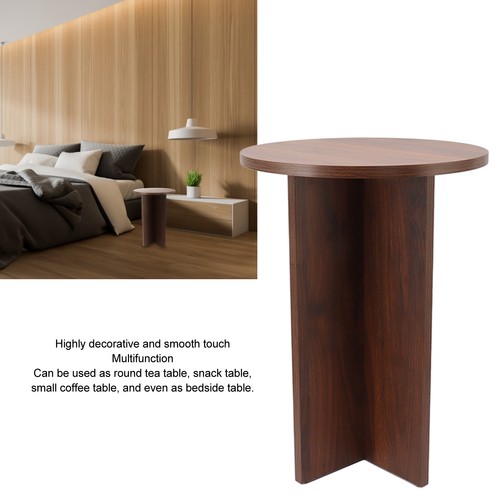 Small round wooden - round, coffee