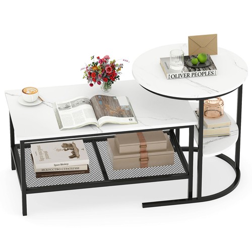 Small round end table - small,