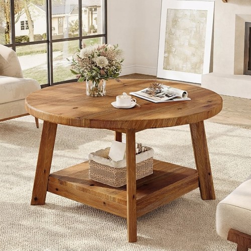Spacious 80cm round coffee - spacious,