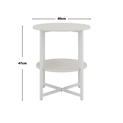 Tier round small coffee - ﻿2‑tier,