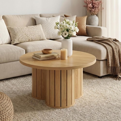 Modern round coffee - coffee, table
