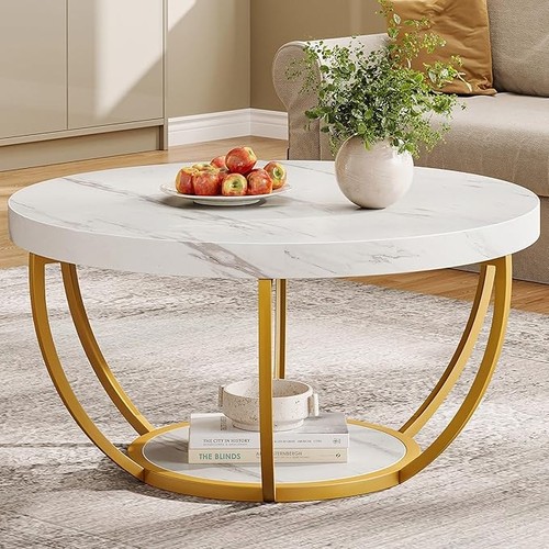 Tier round coffee table - round,