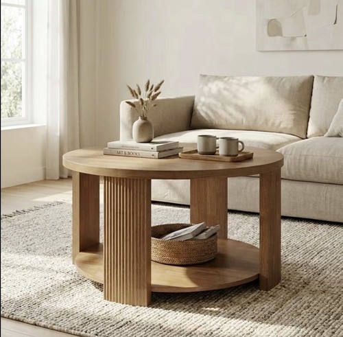 Round coffee table tier - round, 2