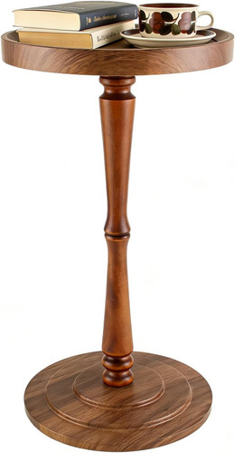 Round side table - bamboo, joint