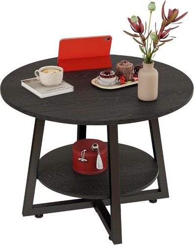 Round coffee table with - round,