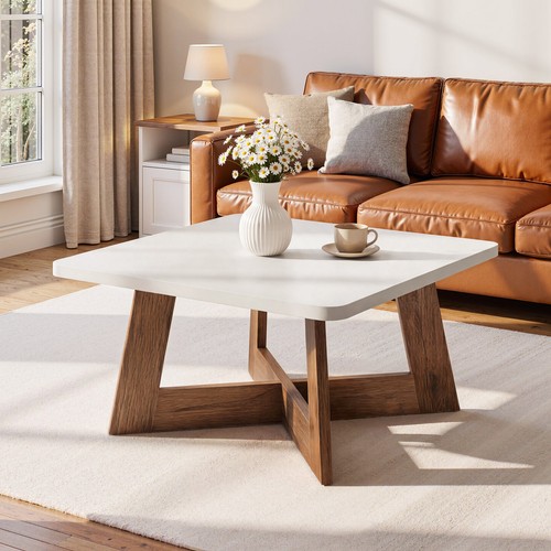 Square coffee table - square,
