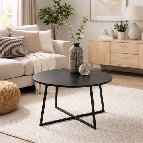 Round coffee table small 60cm - coffee,
