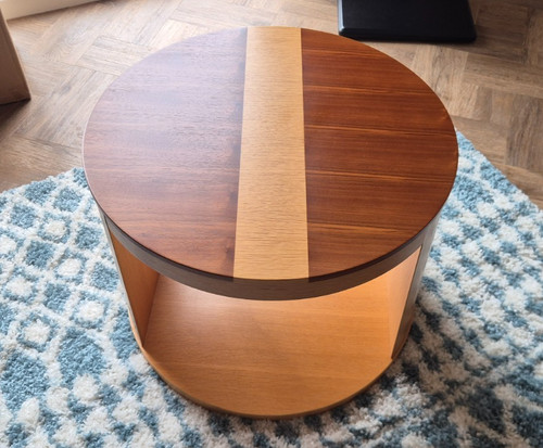Small round wooden - small,