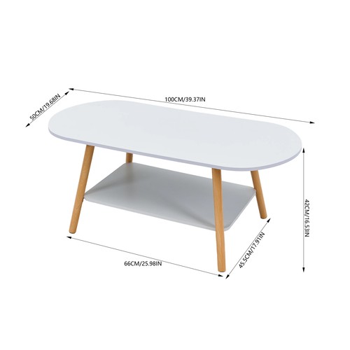 Coffee table single double - coffee,