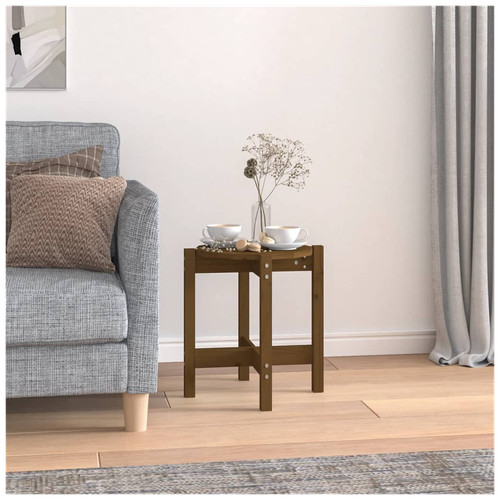 Coffee table solid - coffee, pinewood
