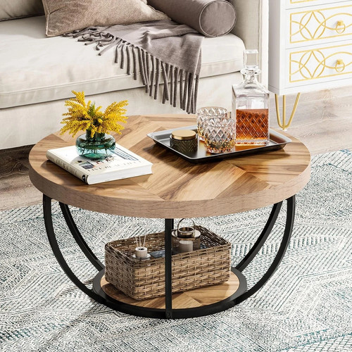 Tier round coffee - round,