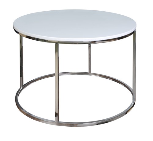 Round coffee table - coffee,