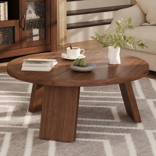 Round coffee table modern - coffee,