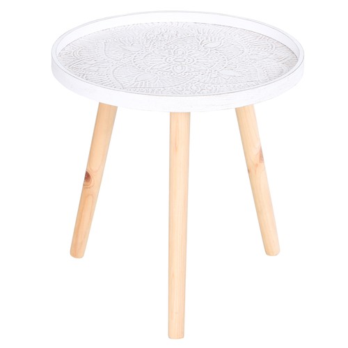 Homcom round coffee - homcom, table